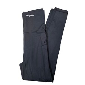 Babybub Maternity Leggings XS Black Over the Belly Pocket Activewear Yoga Pants